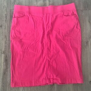 Be-Girl hot pink Jean skirt